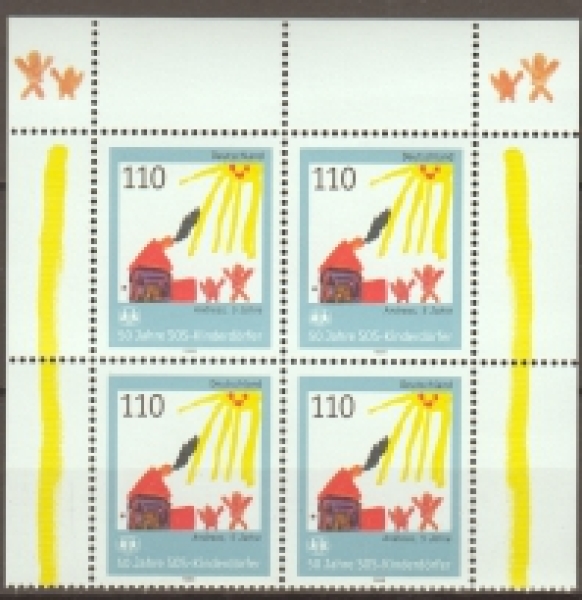 BRD 2062 Viererblock ** - 1999